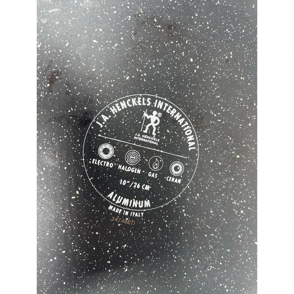 J.A. Henckels Skillet Fry Pan Black Speckled Aluminum 10